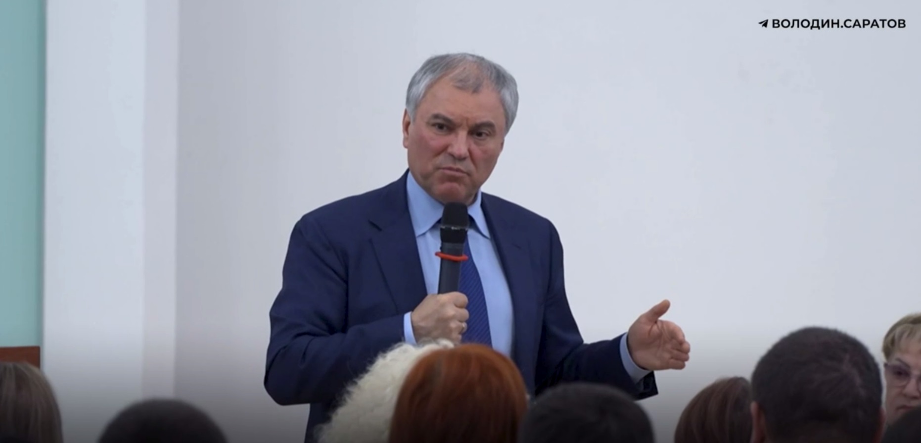 Вячеслав Володин возмутился строительством ФОКа и ледовой арены в Саратовской области